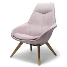 Loungesessel rosa Lounge Sessel Wilkhahn Yonda Lounge