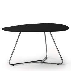 Beistelltisch schwarz Beistelltische Wilkhahn Yonda Lounge Tisch
