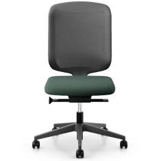 Giroflex Drehstuhl Design Bürostuhl Stoff grün Bürodrehstuhl, Giroflex, giroflex 434 Drehstuhl