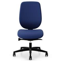 Bürostuhl modern Bürodrehstuhl blau Giroflex 353 Drehstuhl