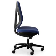 Bürostuhl modern Bürodrehstuhl blau Giroflex 353 Drehstuhl