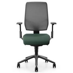 Büro Drehstühle Design Bürodrehstuhl grün Bürostühle Netzgewebe Giroflex 68 Drehstuhl