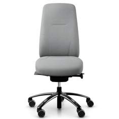 Büro Drehstuhl ergonomisch Bürodrehstuhl grau Flokk RH Logic Elite 200 - 220