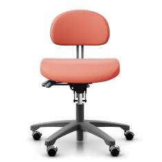 Büro Drehstuhl rosa Drehstühle ESD Kassenstuhl Industriestuhl Flokk RH Activ 302