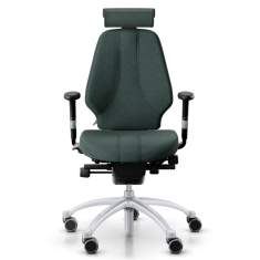 Bürostuhl grün Bürodrehstuhl moderne Bürostühle mit Armlehnen Flokk, RH Logic 300