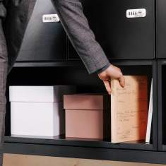 Schliessfachschrank schwarz Schliessfachschränke Lockerschränke Neudoerfler Venice Locker
