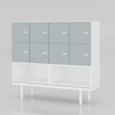 Schliessfachschrank weiss Schliessfachschränke Lockerschränke Neudoerfler Venice Locker