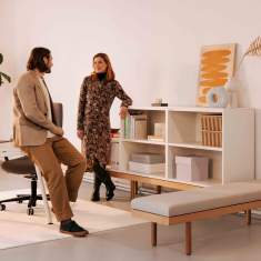 Holzbank Lounge Sitzbänke Holz Neudoerfler Venice Sitzbank