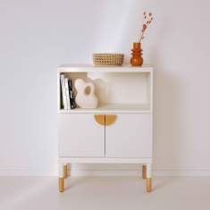 Venice Drehtürschrank weiss Einzeltürschrank Türschränke Neudoerfler Venice