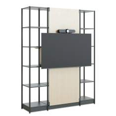 Modulare Büromöbelsysteme Regalsysteme modular Büromöbel Steelcase Flex Active Frames