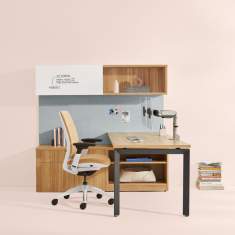 Schwenkarm Monitorarm Monitorarme Steelcase FSMA Intro Top Down