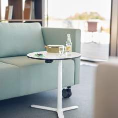 Beistelltisch weiss Beistelltische Sedus, se:works table