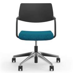 Konferenzstuhl blau Konferenzstühle Büro Viasit Toleo Drehstuhl Konferenz