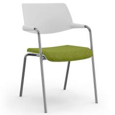 Besucherstuühle grün Konferenzstuhl stapelbar Konferenzstühle Viasit Toleo Besucherstuhl