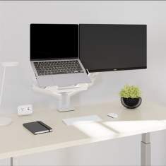 Monitorarm Laptophalter Fellowes Tallo™ Laptop-Halterung - Weiß