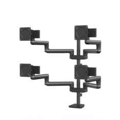 Monitorhalter Tischhalterungen schwarz Monitorhalterungen Fellowes Tallo Modular™ Monitorarm 4FFS - Schwarz