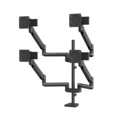 Monitorhalter Tischhalterungen schwarz Monitorhalterungen Fellowes Tallo Modular™ Monitorarm 4FMS - Schwarz