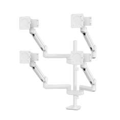 Monitorhalter Tischhalterungen schwarz Monitorhalterungen Fellowes Tallo Modular™ Monitorarm 4FMS - Weiß