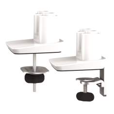 Monitorhalter Tischhalterungen schwarz Monitorhalterungen Fellowes Tallo Modular™ Monitorarm 4FMS - Weiß