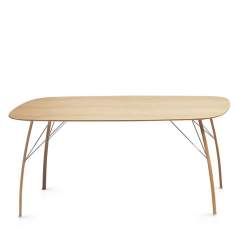 Design Besprechungstisch Holz Büromöbel, Crassevig, Sospeso
abgerundete Tischplatte