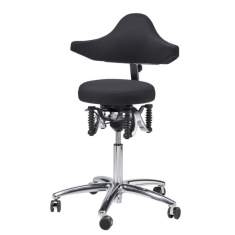 Ergonomischer Bürostuhl schwarz Schreibtischstuhl ergonomisch Drehstuhl Haider Bioswing, BIOSWING Boogie switch