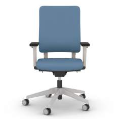 viasit Bürostuhl ergonomischer Bürodrehstuhl exklusiv, Büro Drehstuhl blau Drehstühle viasit, drumback
