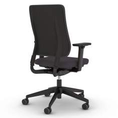 viasit Bürostuhl ergonomischer Bürodrehstuhl exklusiv, Büro Drehstuhl schwarz Drehstühle viasit, drumback