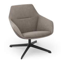 Loungesessel drehbar grau Sessel Lounge Brunner ray soft lounge