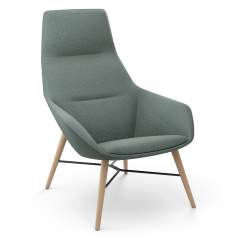 Loungesessel grün Sessel Lounge Brunner ray soft lounge
