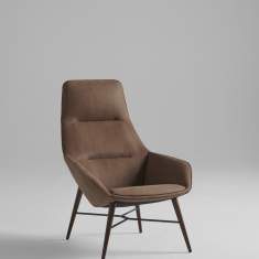 Loungesessel braun Sessel Lounge Brunner ray soft lounge