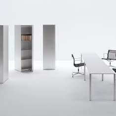Turmschrank Büro Bürotisch Unifor, LessLess