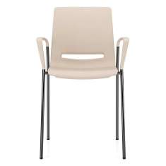 Besucherstuhl beige Besucherstühle Cafeteria Stuhl stapelbar Konferenzstuhl Kusch+Co V-Care
ausgezeichnet mit German Design Award