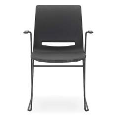 Besucherstuhl schwarz Besucherstühle Cafeteria Stuhl stapelbar Konferenzstuhl Kuffenstuhl Kusch+Co V-Care
ausgezeichnet mit Reddot 
ausgezeichnet mit German Design Award