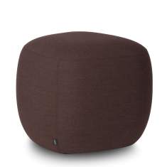 Polsterhocker braun Hocker Lounge Materia Cobble