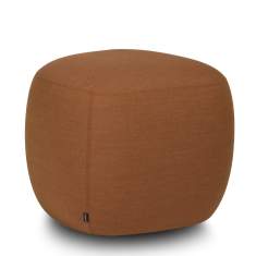 Polsterhocker braun Hocker Lounge Materia Cobble