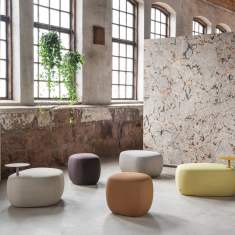 Polsterhocker Hocker Lounge Materia Cobble