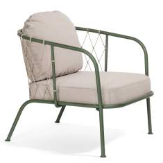 Loungesessel grau Sessel Lounge Materia Yarn
