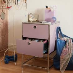 Korpus rosa modular System4 Nachttisch Freya