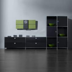Modulare Büromöbelsysteme Sideboard System4 Lowboard / TV-Möbel