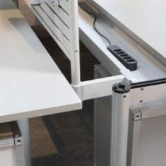 Schreibtisch | Büro Schreibtische | Büromöbel, AluOffice, Arbeitstisch