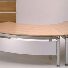Empfangstheke groß Empfangstheken Büro, AluOffice, Empfangstheke