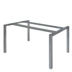 Geschraubtes Tischgestell mit 4 Beinen Füsse quadratisch Tisch Gestell Tische Hüba Rahmengestelle