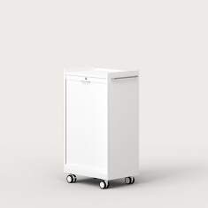 Caddy weiss Caddies Büro Leuwico Desksharing-Caddys
