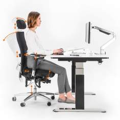 Bürostuhl Haider BIOSWING 660/670 Netz