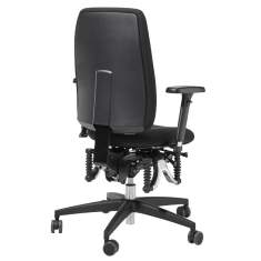 Ergonomischer Bürostuhl schwarz Schreibtischstuhl ergonomisch Drehgstuhl Büro Drehstühle Haider BIOSWING 260 iQ