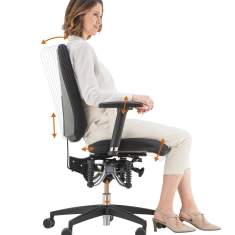 Bürostuhl Haider BIOSWING 260 iQ