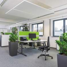 Ergonomischer Bürostuhl schwarz Schreibtischstuhl ergonomisch Drehgstuhl Büro Drehstühle Haider BIOSWING 260 iQ