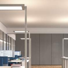 LED Stehleuchten dimmbar Stehleuchte modern Büroleuchte Waldmann LAVIGO.core