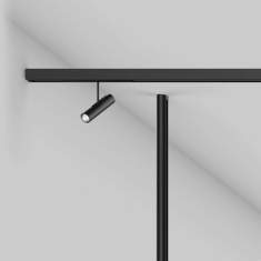 dimmbare Stromschiene Lichtsysteme schwarz XAL Move it 10 pole system