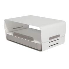 Notebookständer, Monitorständer, Tabletständer, In-line-Dokumentenhalter, Notebookerhöhung , Agile Working Dataflex Addit Bento® ergonomisches Schreibtischset 220